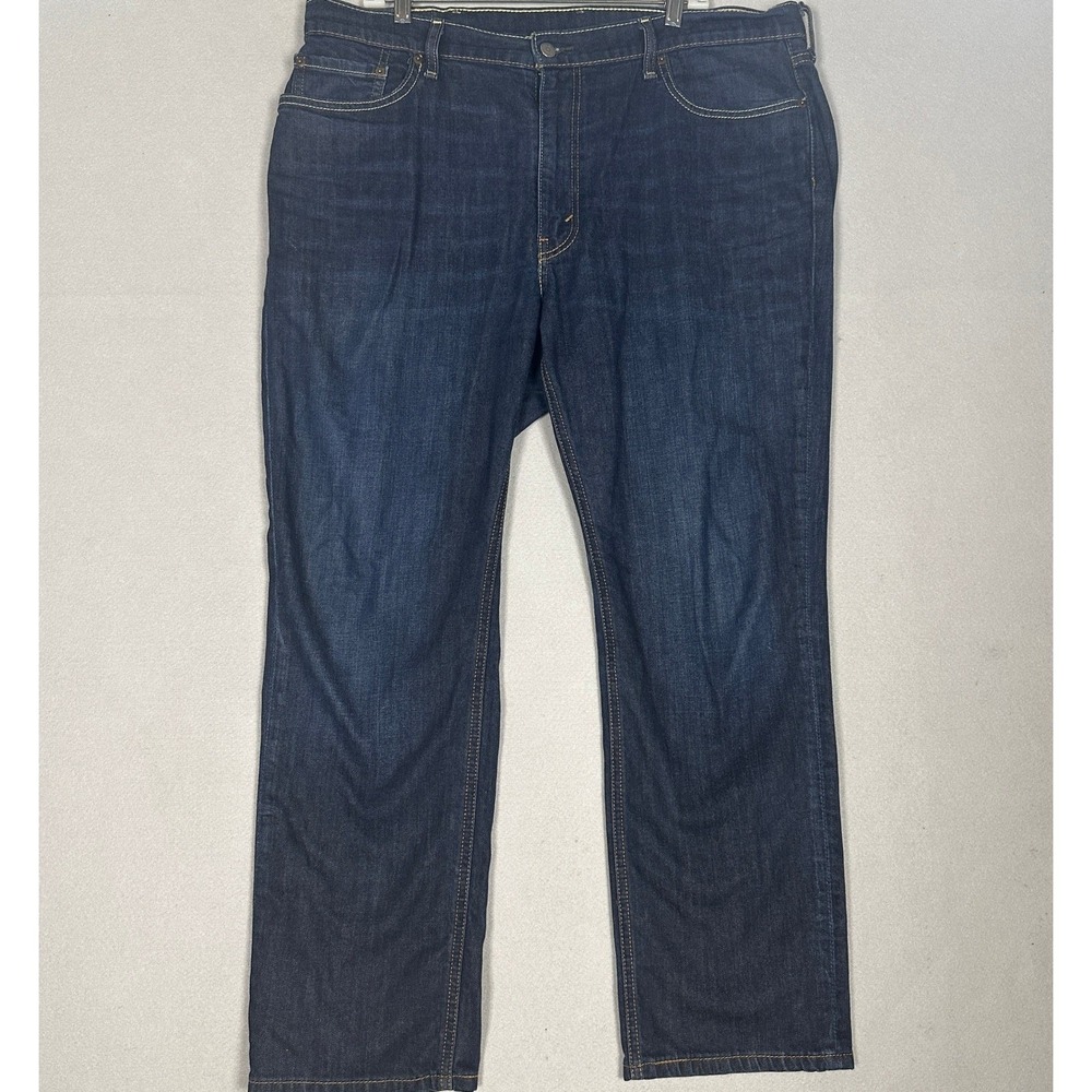 Levis 541 Jeans Mens 38X30 Blue Athletic Taper Dark Wash Stretch 5-Pocket Denim